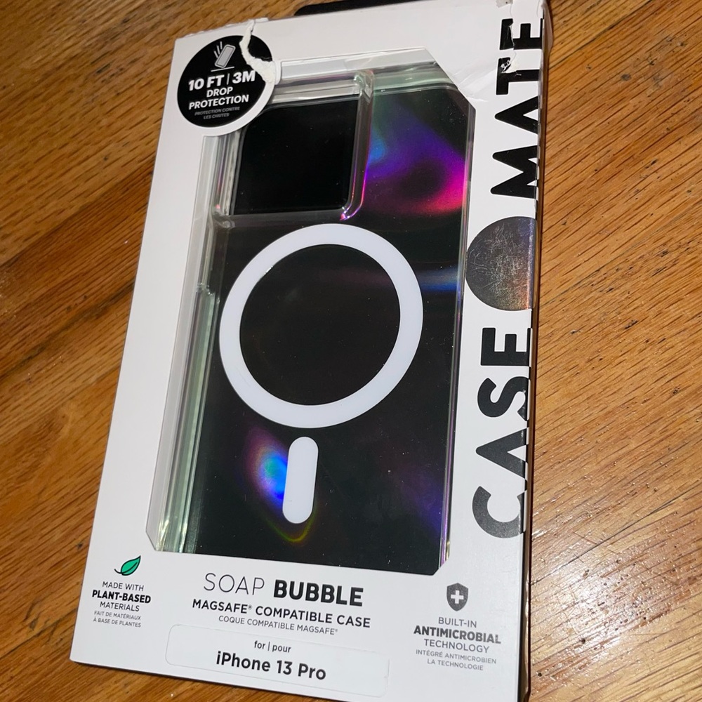 Case Mate iPhone 13 Pro Soap Bubble Case
